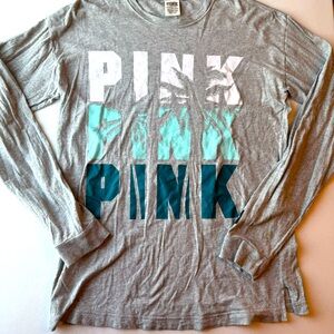 PINK Victoria’s Secret 🌴Palm Tree 🌴 Shirt | Size XS